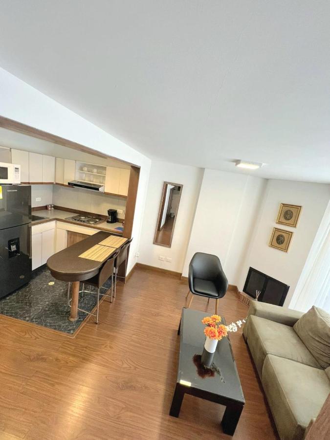 Acogedor Apartasuite Cerca Al Parque De La 93 波哥大 外观 照片